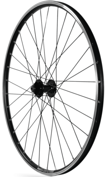 Wielset Rodi Skorpion 27,5" - 36 spaaks - 8/9/10/11 speed - zwart - Quick Release