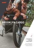 Buitenband CST Brooklyn Pro Cargo 20 x 2.15 / 55-406 - zwart met reflectie