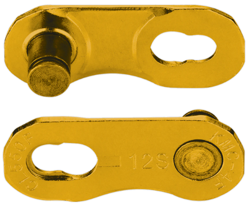 Ketting 12 speed KMC X Flat TiN Gold x 126L Waxed