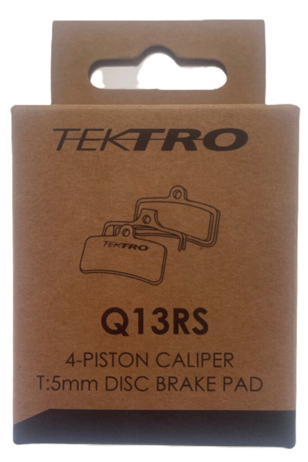 Schijfremblokset Tektro Q13Rs - 5mm - 4 zuiger - Metalic Ceramic Resin