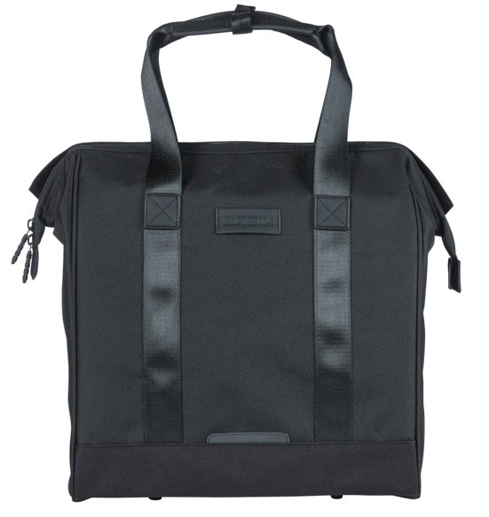 Fietsshopper Basil Grand MIK Hooks 23L 12 x 35 x 35 cm - zwart