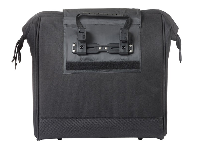 Fietsshopper Basil Grand MIK Hooks 23L 12 x 35 x 35 cm - zwart