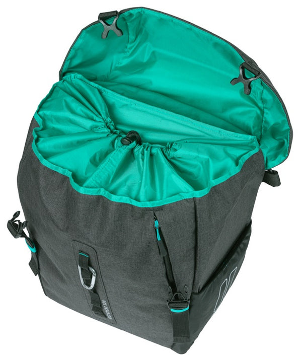 Enkele tas Basil Discovery 365D L MIK 20L 15 x 23 x 35 cm - zwart