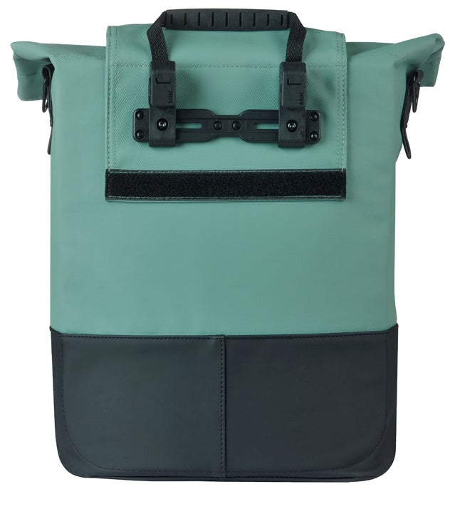 Cove shopper Basil MIK 14-16L 14 x 29 x 36 cm - groen/zwart