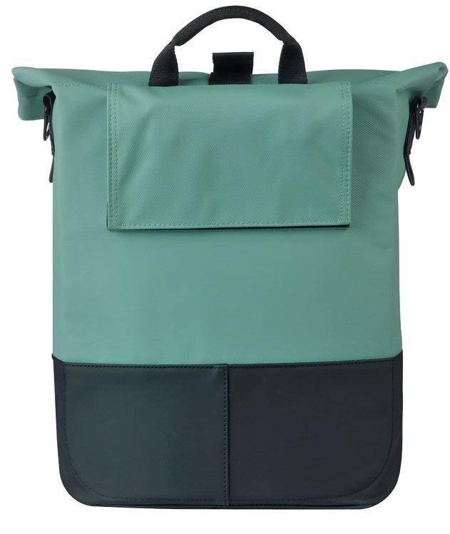 Cove shopper Basil MIK 14-16L 14 x 29 x 36 cm - groen/zwart