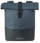 Dubbele fietstas Basil Cove 28-32L 14 x 29 x 36 cm - blauw/zwart