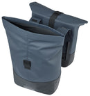 Dubbele fietstas Basil Cove 28-32L 14 x 29 x 36 cm - blauw/zwart