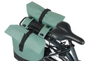 Dubbele fietstas Cove MIK 28-32L 14 x 29 x 36 cm - groen/zwart