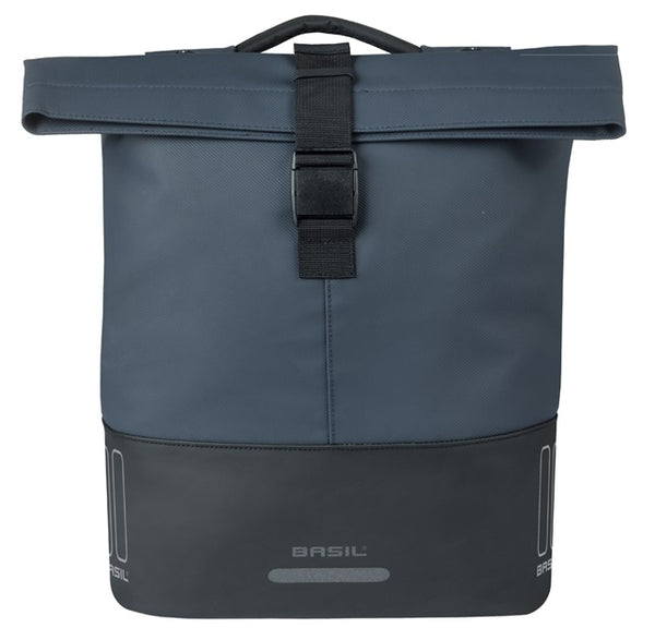 Dubbele fietstas Cove MIK 28-32L 14 x 29 x 36 cm - blauw/zwart