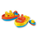 Sleepboot met klein bootje 2ass 1221.000