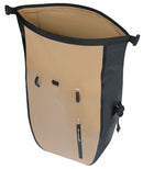 Enkele fietstas Basil Rivo L tarpaulin MIK 25-31L 14 x 28 x 43 cm - zand/zwart