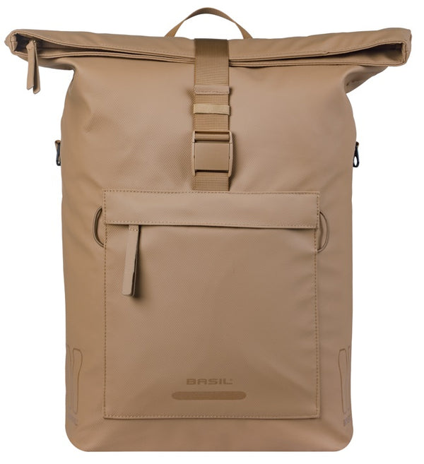 Fietsschoudertas Basil Brooklyn MIK 17L 14 x 32 x 40 cm - zand