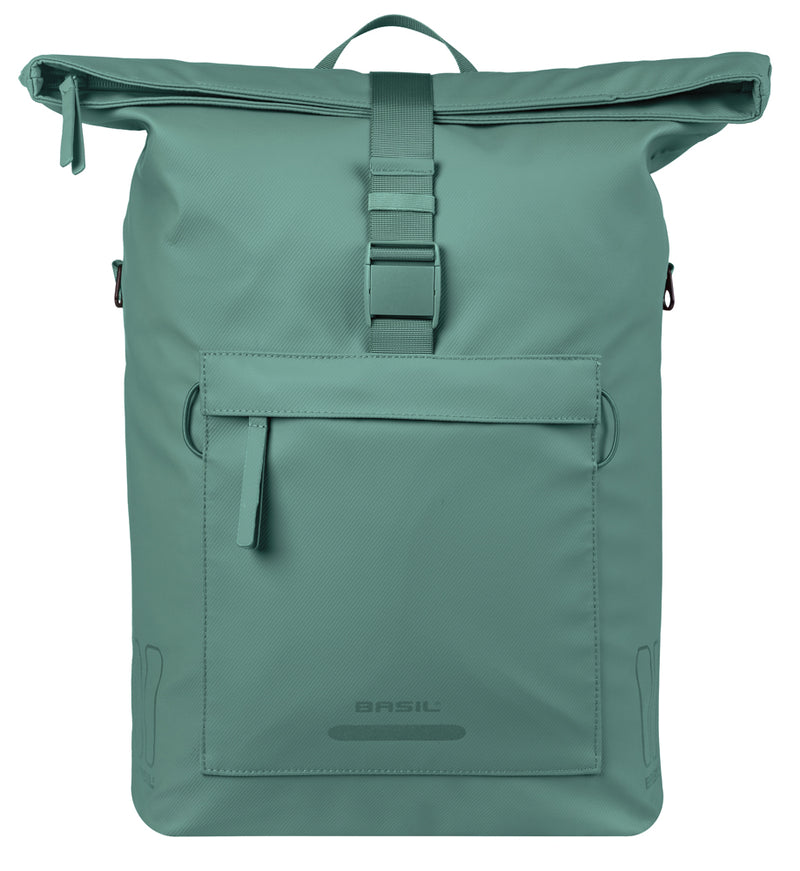 Fietsschoudertas Basil Brooklyn MIK 17L 14 x 32 x 40 cm - groen