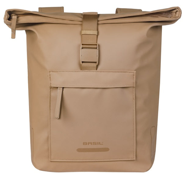 Dubbele fietstas Basil Brooklyn 41L 14 x 30 x 37 cm - zand