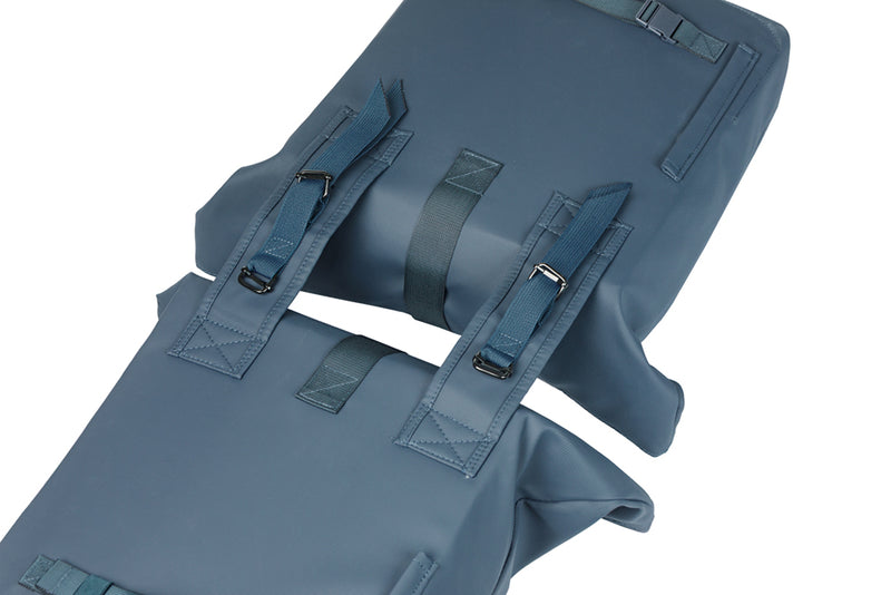Dubbele fietstas Basil Brooklyn 41L 14 x 30 x 37 cm - blauw