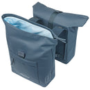 Dubbele fietstas Basil Brooklyn 41L 14 x 30 x 37 cm - blauw