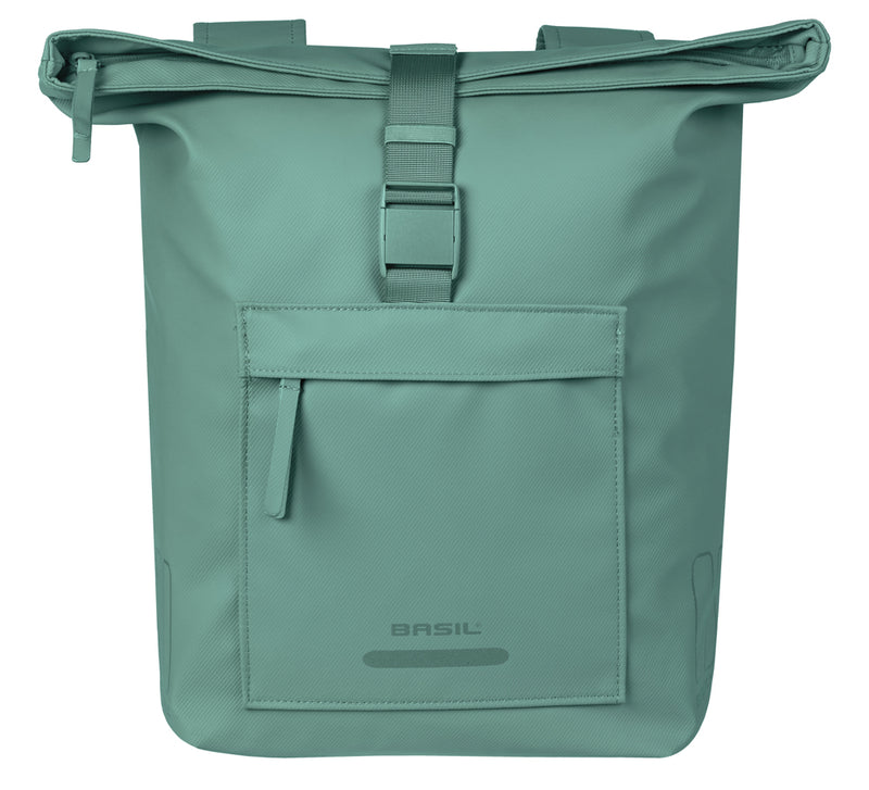 Dubbele fietstas Basil Brooklyn 41L 14 x 30 x 37 cm - groen