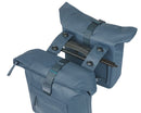 Dubbele fietstas Basil Brooklyn MIK 41L 14 x 30 x 37 cm - blauw
