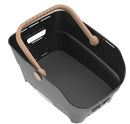 Fietsmand Basil Cento Neo achter 46 x 23 x 14 cm - zwart