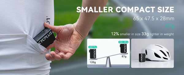 Elektrische accupomp Cycplus AS2 Ultra - zwart