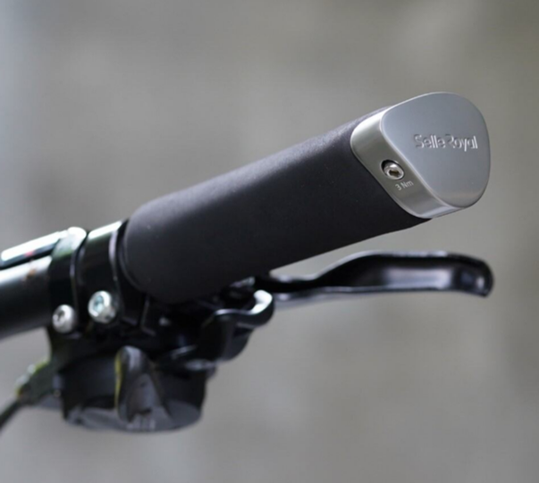 Handvatset Selle Royal Nivo gel Gripshift - 130/90 mm