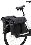 Dubbele fietstas New Looxs Leeds Double MIK 2.0 - 38 liter - 33 x 18 x 38 cm (2x) - Black