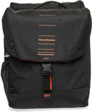 Dubbele fietstas New Looxs Vigo Double MIK 2.0 - 40 liter - 30 x 19 x 40 cm (2x) - Black-Orange