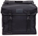 Dubbele fietstas New Looxs Canvas Deluxe - 46 liter - 39 x 18 x 33 cm (2x) - Black