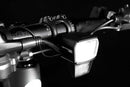 Koplamp LS 890 Lighthammer 100 voor E-bike incl. stuur adapter - zwart