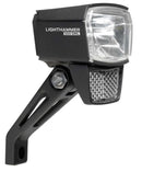Koplamp Trelock LS 890-T Lighthammer voor 100 lux E-bike incl. vork adapter - zwart