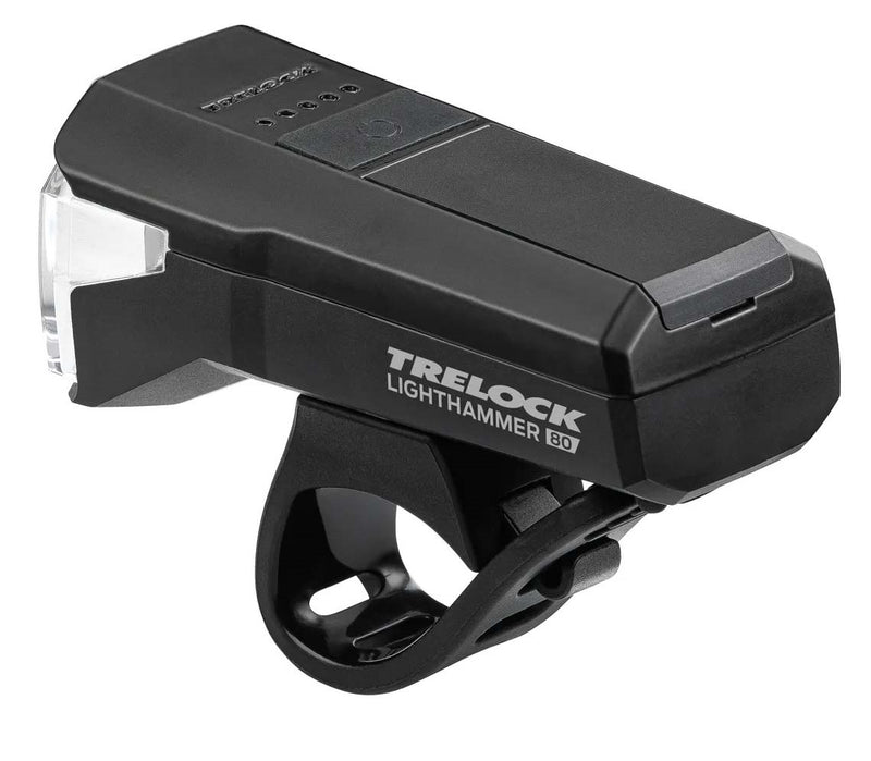 Koplamp Trelock LS 480 Lighthammer 80 lux - zwart