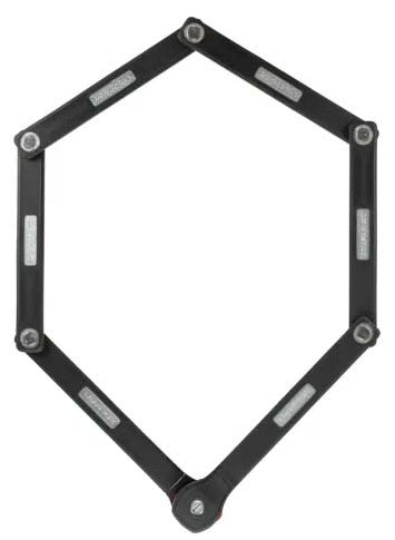 Vouwlsot Trelock FS 480 COPS X-press Air-Tag 100cm - zwart