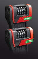 Vouwslot Trelock FS 280 X-Move met code 100 cm - zwart