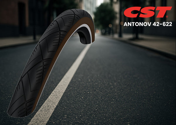Buitenband CST Antonov 28 x 1.60'' / 42-622 - zwart/bruin met reflectie