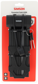 Vouwslot Simson Fold 1200 - zwart