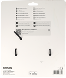 Ringslot Simson E-bike Universeel Wide - ART 2 - zwart