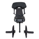 Kinderzitje achter Polisport Guppy Junior - MIK-HD - BLACK SERIE