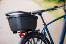 Gerecyclede (honden)fietsmand New Looxs Clipper MIK 28 liter - 49 x 37 x 29 cm - zwart