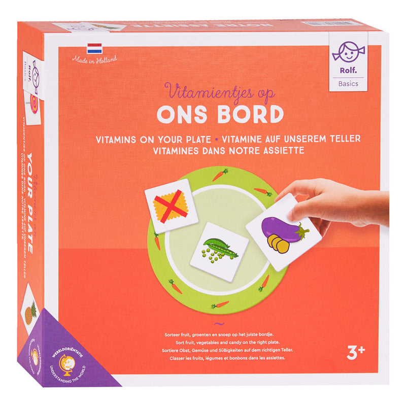 Rolf Basics - Vitamientjes op ons bord Memo en Sorteerspel