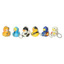 Sleutelhanger Eendje Foam Gekleurd - 24st
