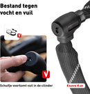 Kettingslot Basta ART2 -110 cm - zwart