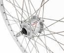 Voorwiel 28 x 1/4'' aluminium ZAC 2000 velg - Shimano DH-C3000-3N naafdynamo - velgrem - zilver