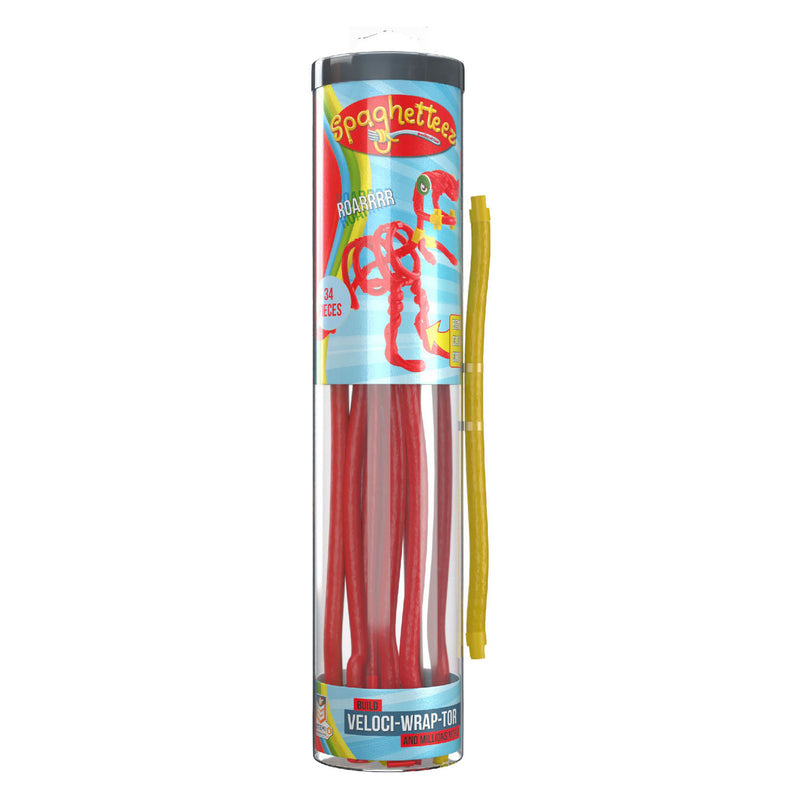 Spaghetteez Velociraptor Flexibele Bouwstaafjes, 34dlg.