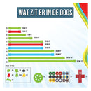 Spaghetteez Twist-A-Saurus Rex Flexibele Bouwstaafjes, 64dlg.