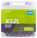 Fietsketting KMC X12L Aurora Blue - 126L, waxed