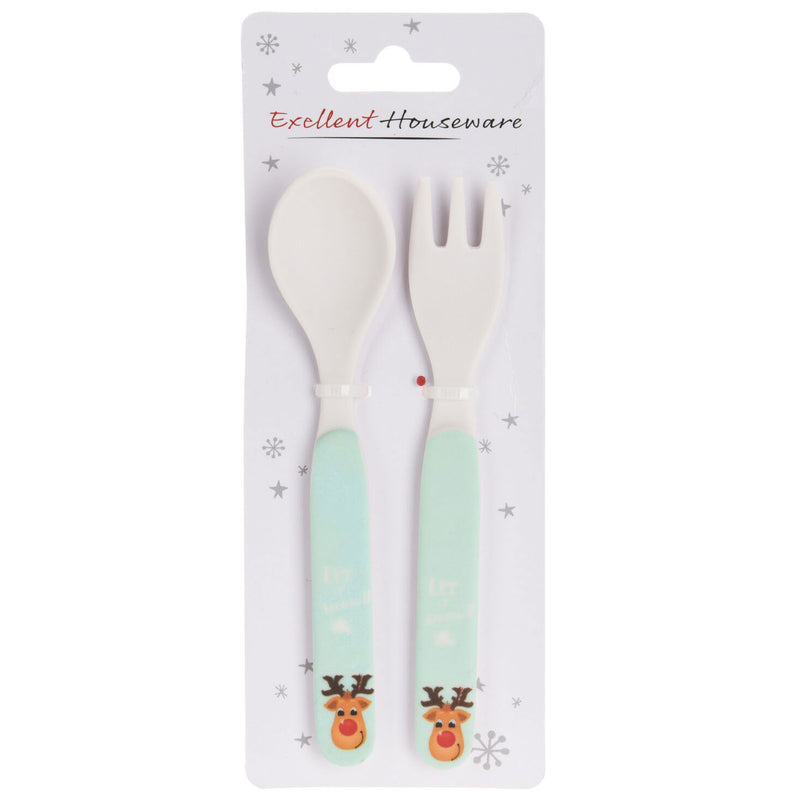 Kerst Bestekset Melamine