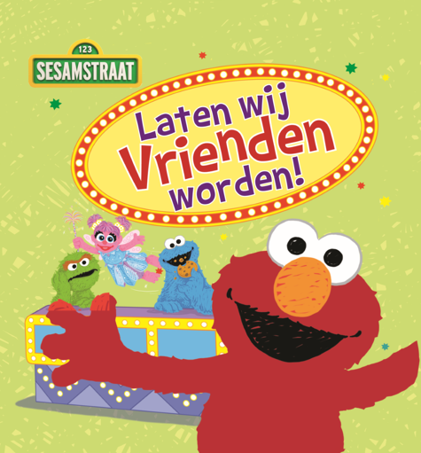 Sesamstraat kartonboek 2 ass.