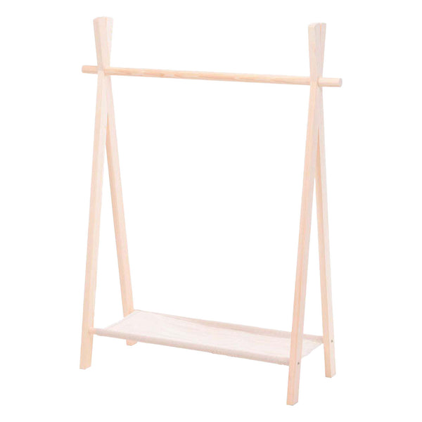 Houten Kledingrek voor Kinderen