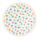 Bordjes met Stippen 22,5cm, 4st.