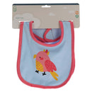 Slabbetje Set Blauw, 2st.